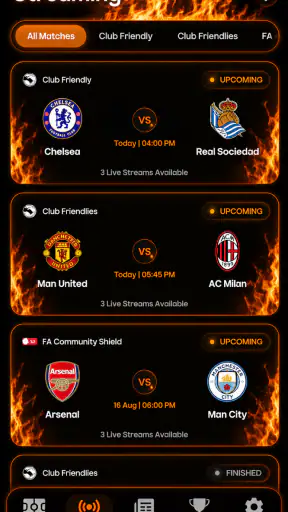 Live Football TV Streaming HD screenshot