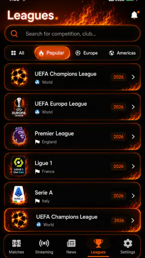 Live Football TV Streaming HD screenshot