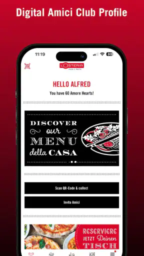 L'Osteria Amici Club screenshot