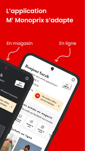 M' Monoprix screenshot