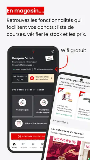 M' Monoprix screenshot