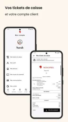 M' Monoprix screenshot
