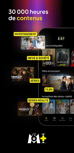 M6+ : Streaming & Tv Replay screenshot
