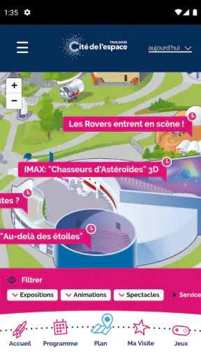 Ma Cité de l'espace screenshot