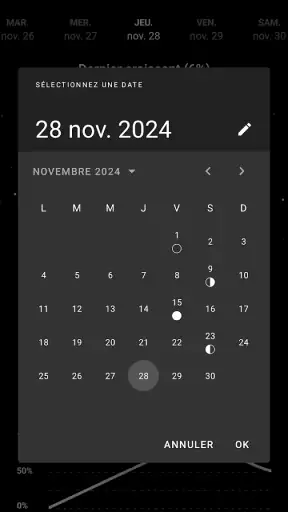 Ma Phase Lunaire screenshot