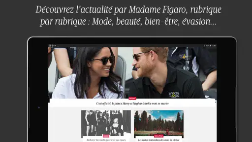 Madame Figaro, le news féminin screenshot