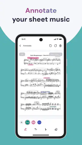 Maestro Amadeus - Sheet music screenshot