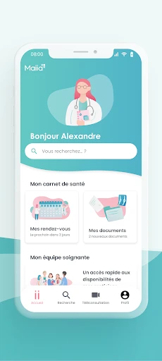 Maiia - Téléconsultation & RDV screenshot