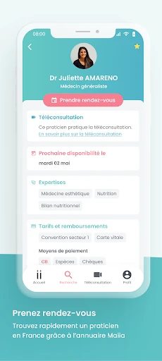 Maiia - Téléconsultation & RDV screenshot