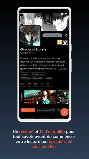 Mangadraft - Manga & Webtoons screenshot