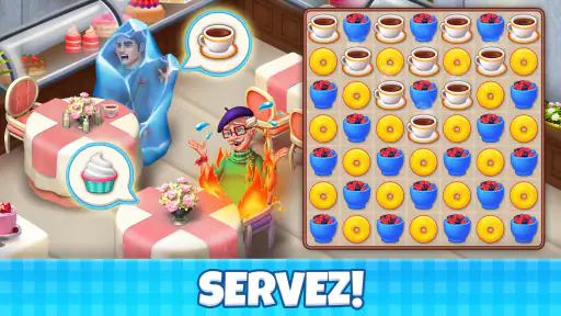Manor Cafe: Jeux de Match 3 screenshot