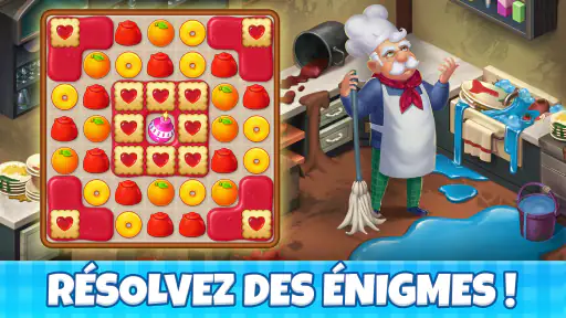 Manor Cafe: Jeux de Match 3 screenshot
