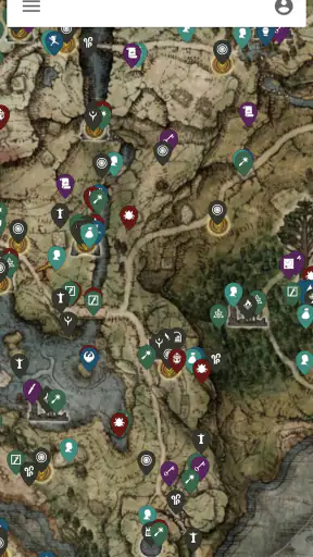 MapGenie: Elden Ring Map screenshot