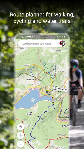 Mapy.com: Randonnée & Vélo screenshot