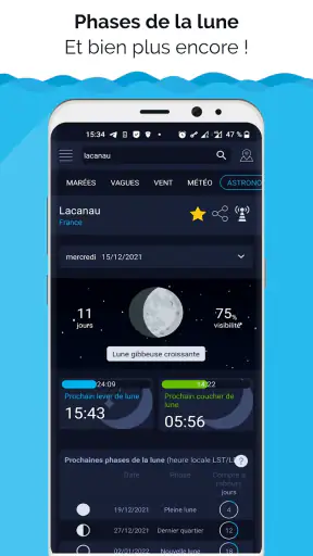 Marées & météo marine screenshot