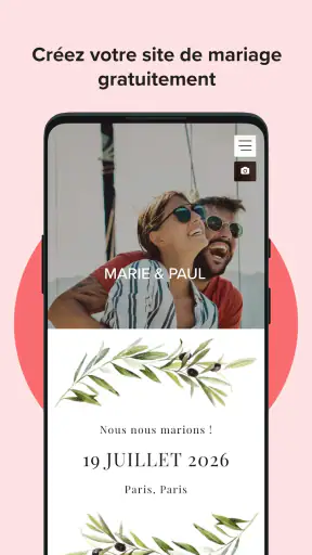 Mariages.net screenshot