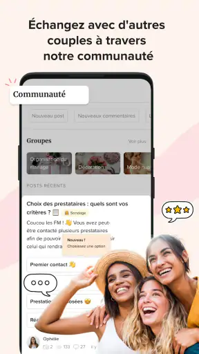 Mariages.net screenshot