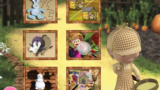 Masha et l'ours Jeux éducatifs screenshot