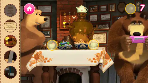 Masha et Michka l’ours - Jeux screenshot