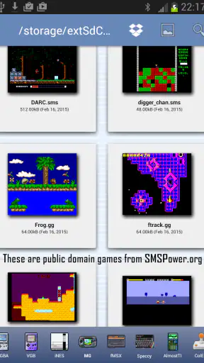 MasterGear - SMS/GG Emulator screenshot