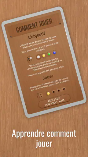 Mastermind Jeu de Société screenshot