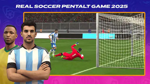 Match de football sur penalty screenshot