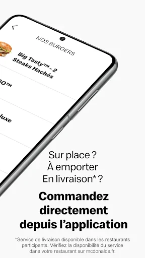 McDo+ : Faites-vous livrer ! screenshot