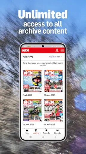 MCN: Motorbike News Magazine screenshot