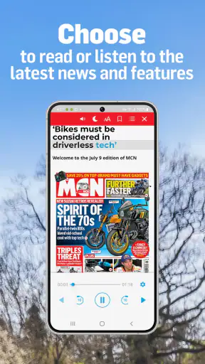 MCN: Motorbike News Magazine screenshot