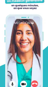 MEDADOM | Un médecin en visio screenshot