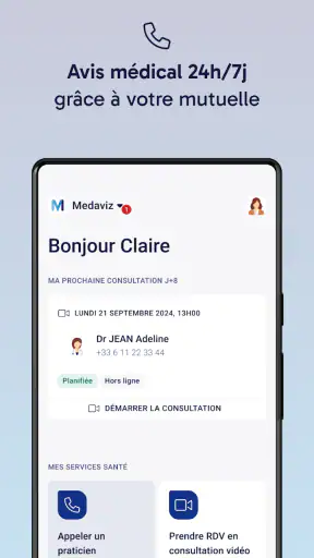 Medaviz – Téléconsultation screenshot