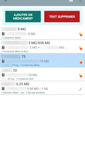 Medil AI : Guide Médicaments screenshot
