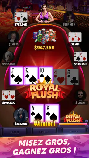 Mega Hit Poker: Texas Holdem screenshot