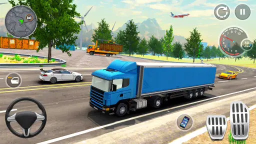 Mega Truck Simulator Games 3D screenshot