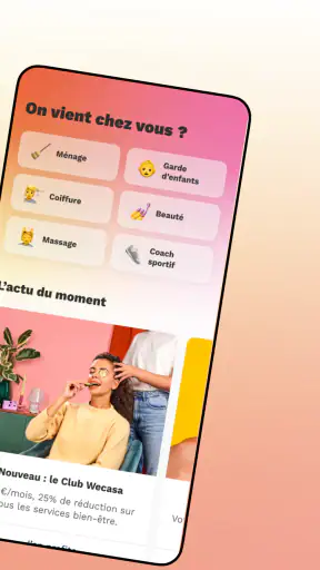 Ménage à domicile - Wecasa screenshot