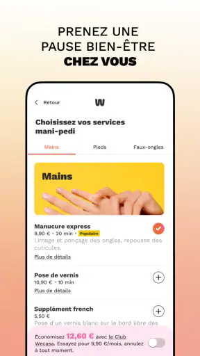 Ménage à domicile - Wecasa screenshot