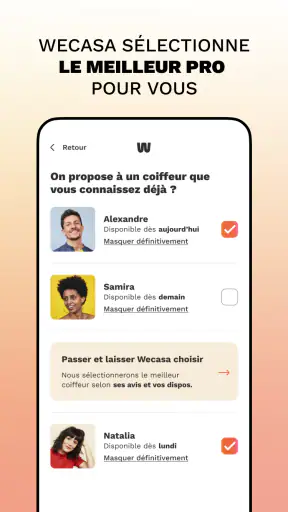 Ménage à domicile - Wecasa screenshot