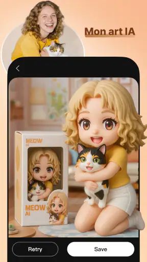 Meow AI : générateur d'art screenshot