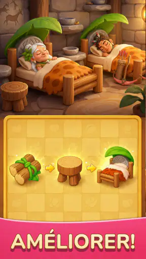 Merge Age: Le Refuge de Pierre screenshot