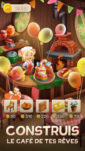 Merge Inn - Jeu de fusion/café screenshot