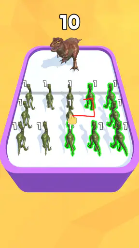 Merge Master - Jeux Dinosaure screenshot