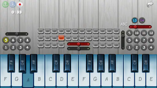 Merveilleux piano screenshot