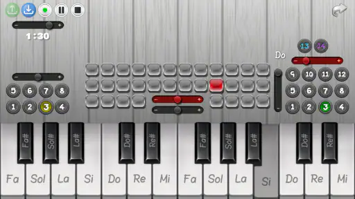 Merveilleux piano screenshot