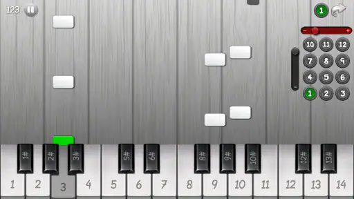 Merveilleux piano screenshot