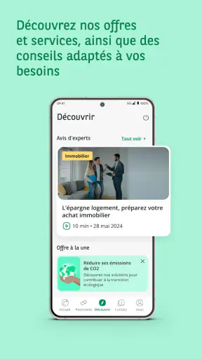Mes Comptes BNP Paribas screenshot