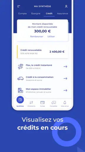 Mes Comptes - LCL screenshot