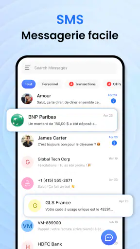 Messages SMS screenshot