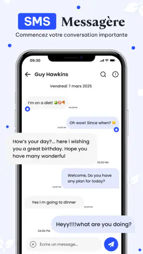 Messages SMS : Messagerie screenshot