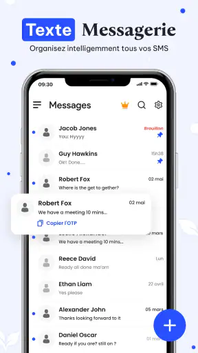 Messages SMS : Messagerie screenshot