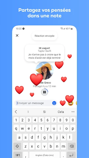 Messenger screenshot
